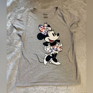 Minnie Mouse Tie Dye Patriotic Tee